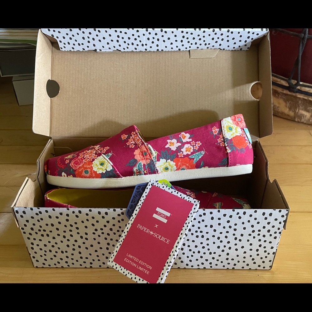 Toms x Paper Source Women’s Size 8 Alpargata